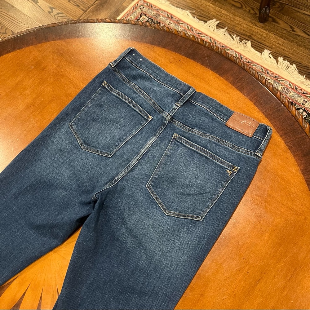 Madewell Women’s 10" High-Rise Roadtripper Supersoft Jeans Playford Wash 31T - Picture 7 of 16